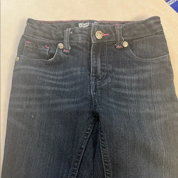 Levi's Kids Dark Blue Jeans🐯 - Picture 4 of 8